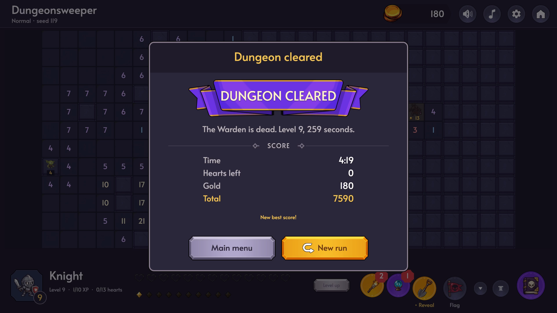 Screenshot 6 for Dungeonsweeper