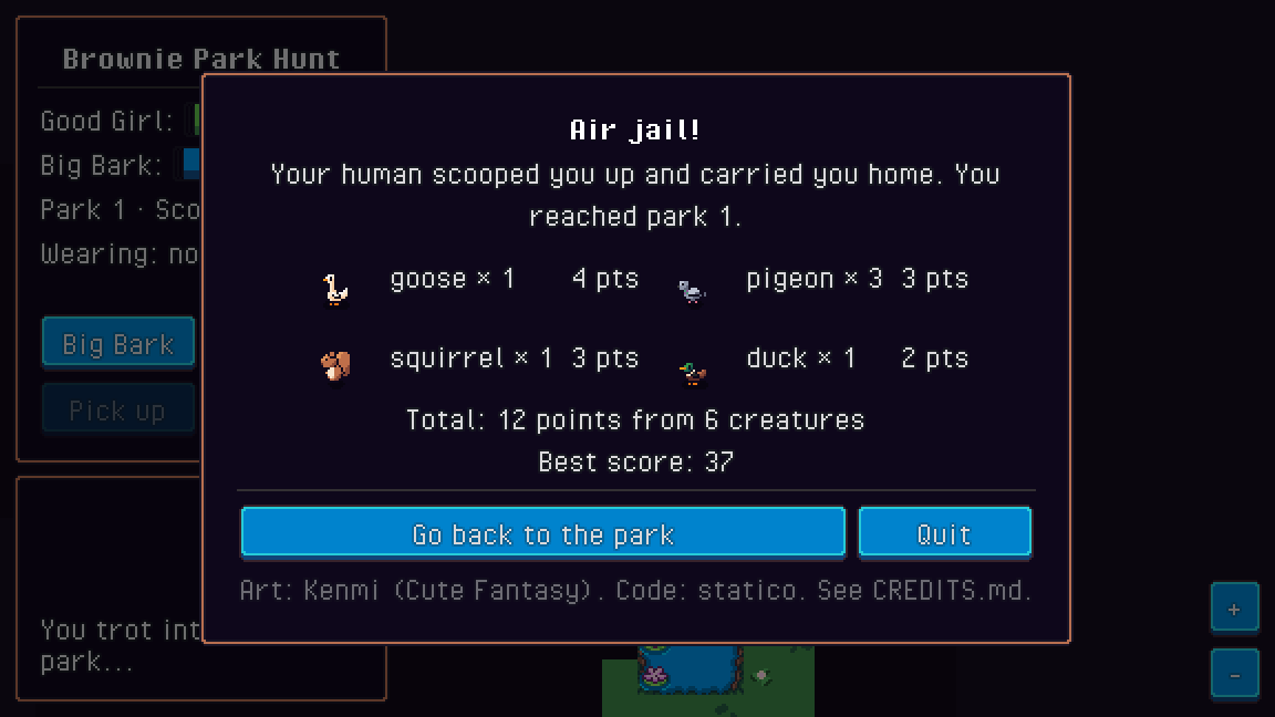 Screenshot 4 for Brownie Park Hunt