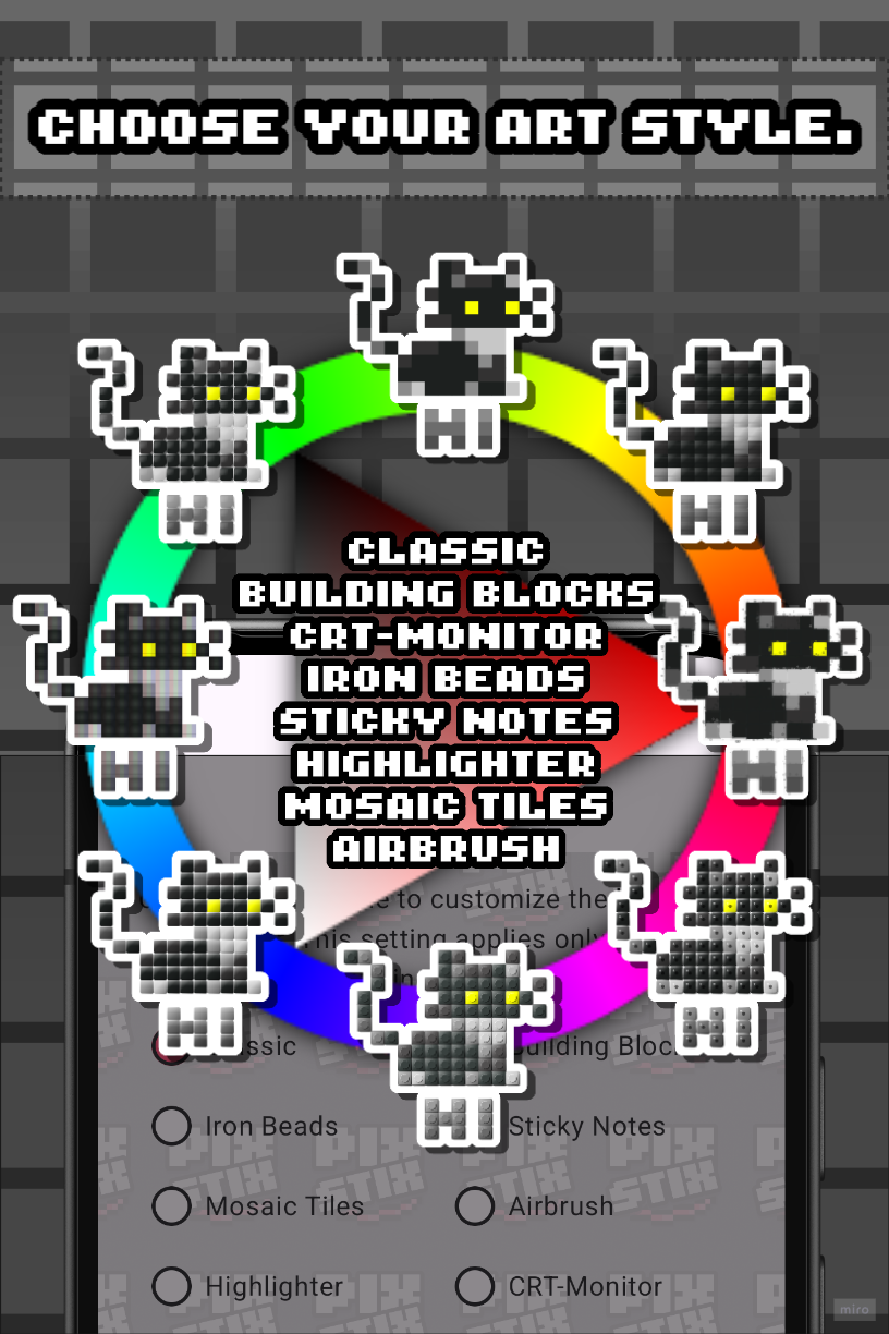 Screenshot 4 for PixStix: Pixel Sticker Editor
