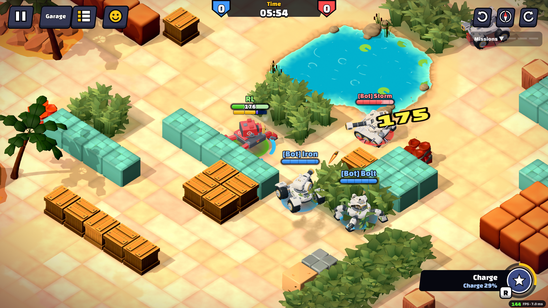 Screenshot 2 for Mini Tanks