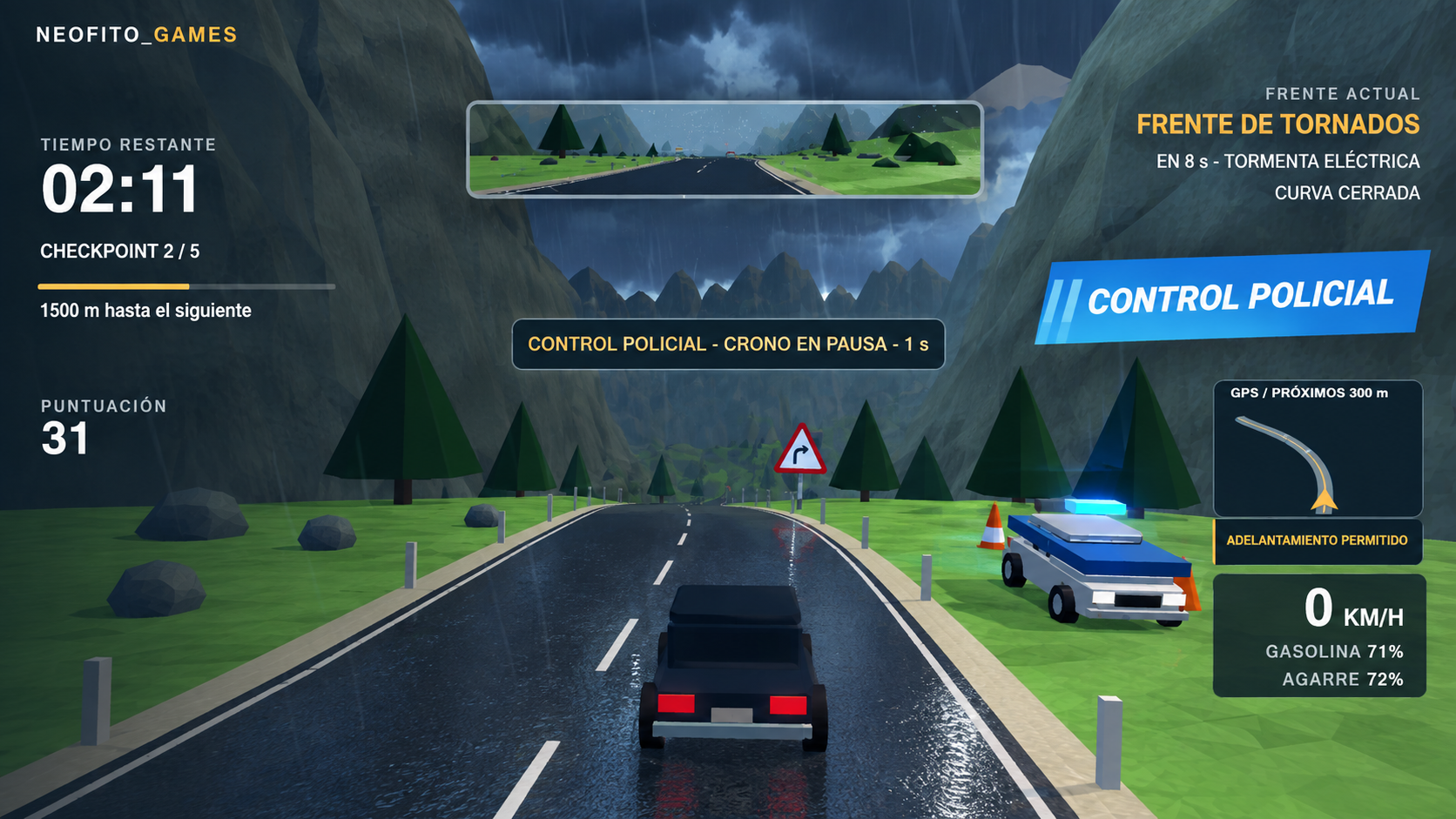 Screenshot 3 for STORM RUN Conducción Extrema