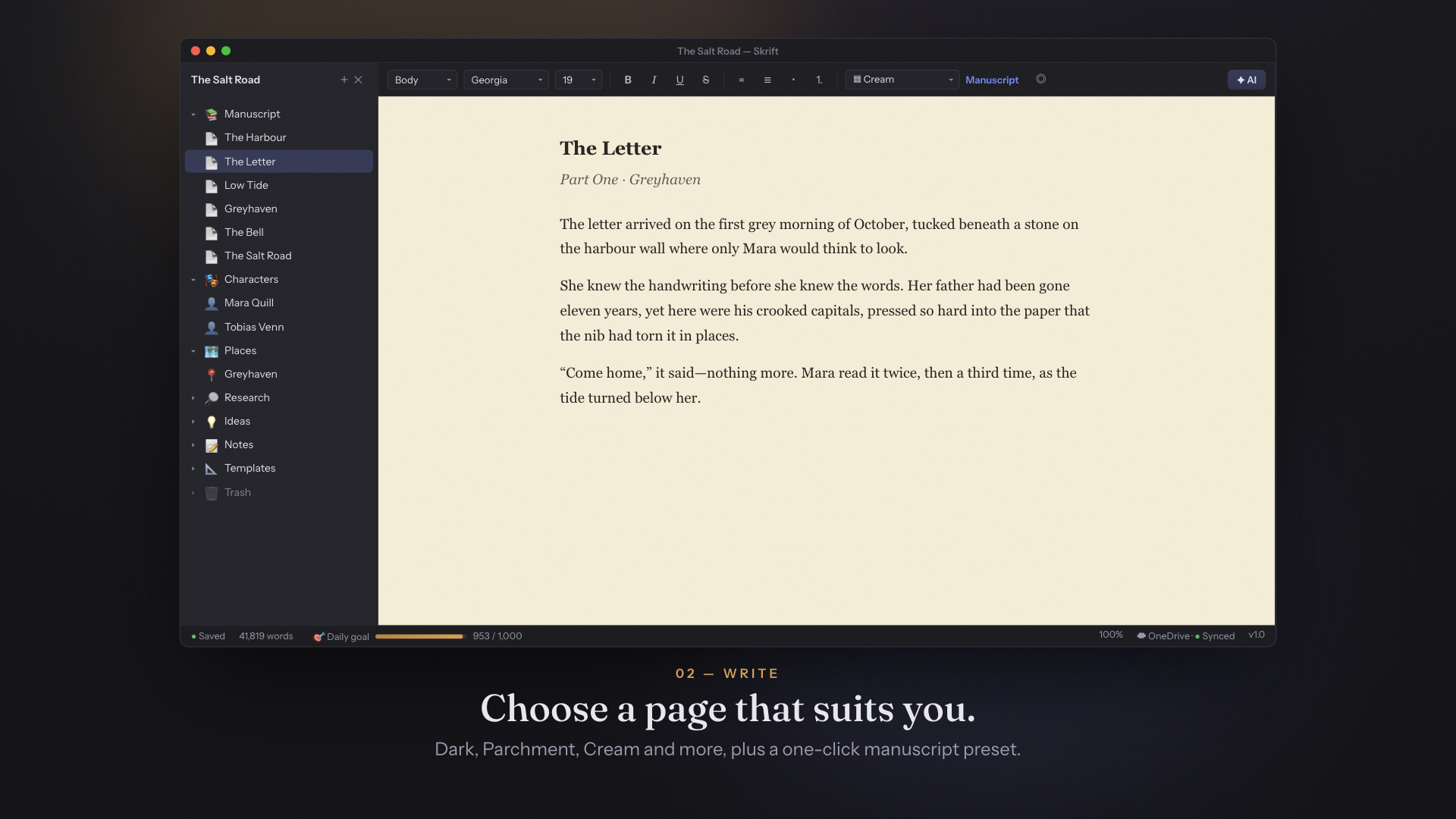 Screenshot 2 for Skrift