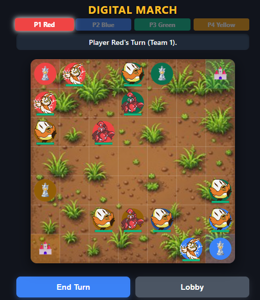 Screenshot 5 for Digital March: Castle Clash Tactics