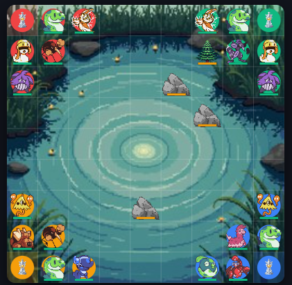 Screenshot 4 for Digital March: Castle Clash Tactics
