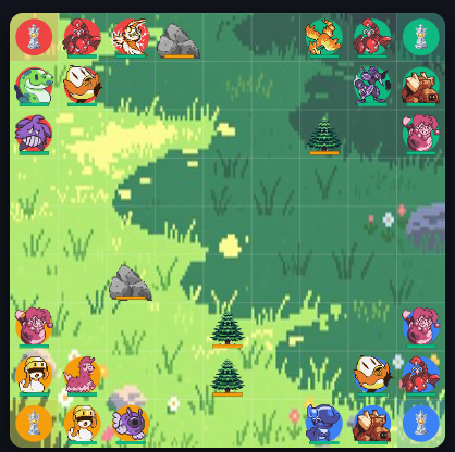 Screenshot 3 for Digital March: Castle Clash Tactics