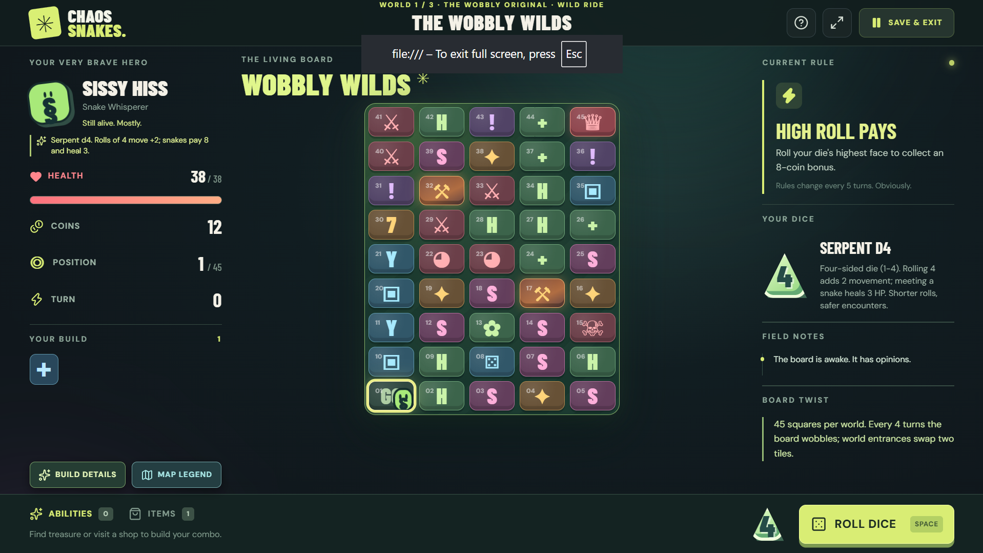 Screenshot 3 for Chaos Snakes