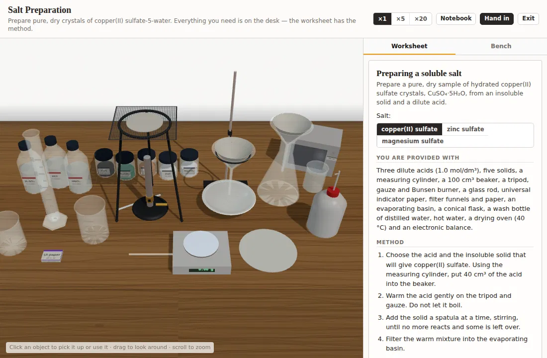 Screenshot 9 for 3D Chemistry Lab Simulator