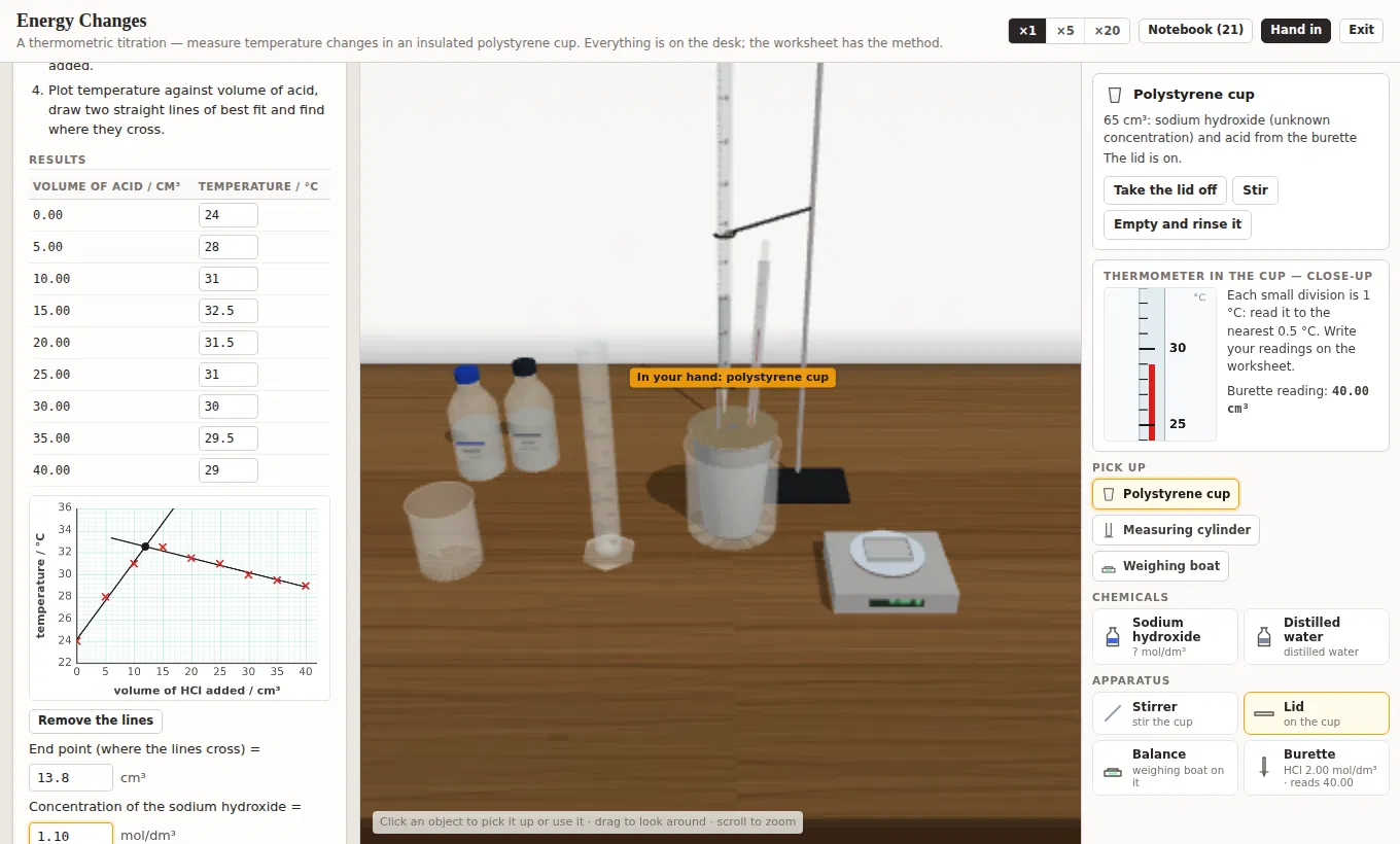 Screenshot 7 for 3D Chemistry Lab Simulator