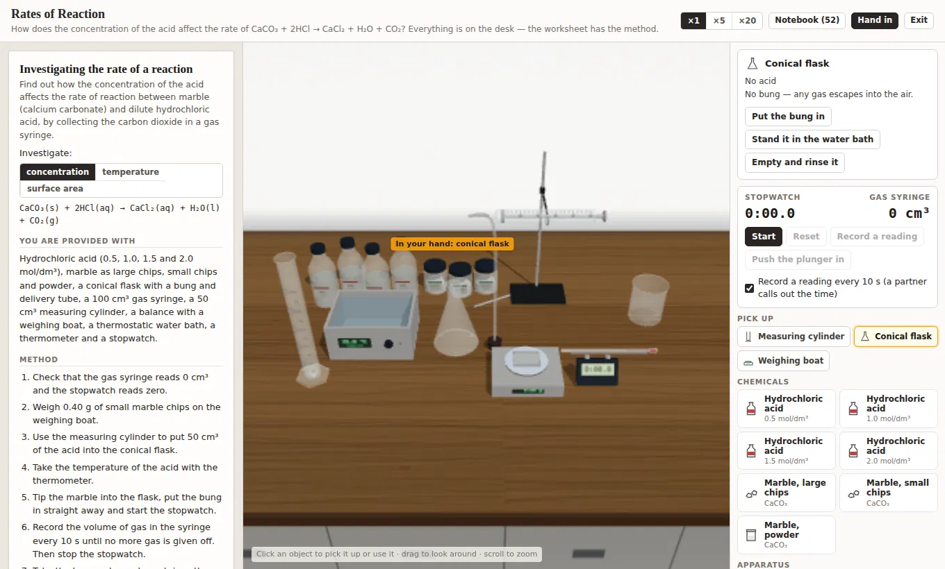 Screenshot 8 for 3D Chemistry Lab Simulator