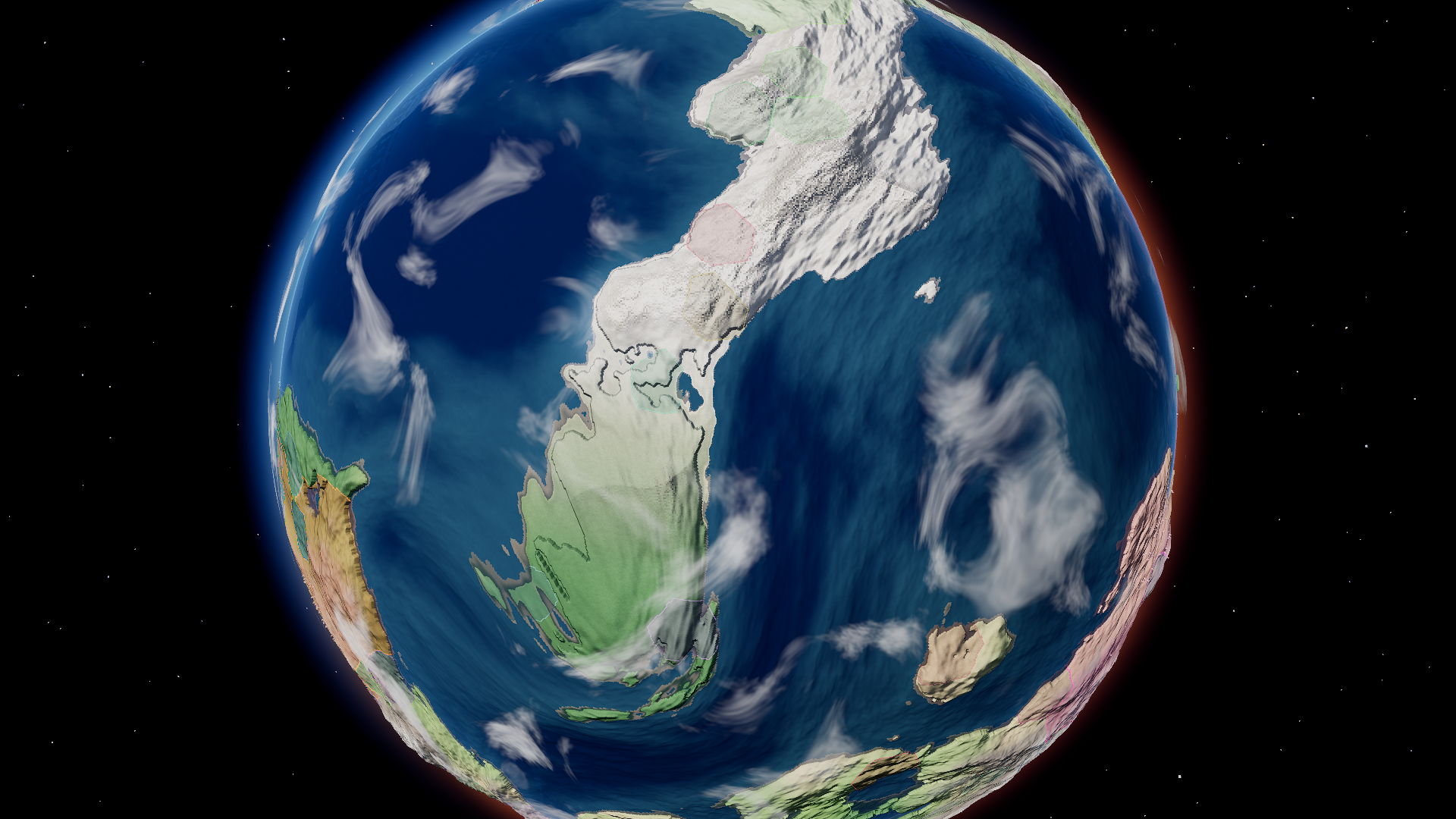 Screenshot 4 for Planet-Fall.io