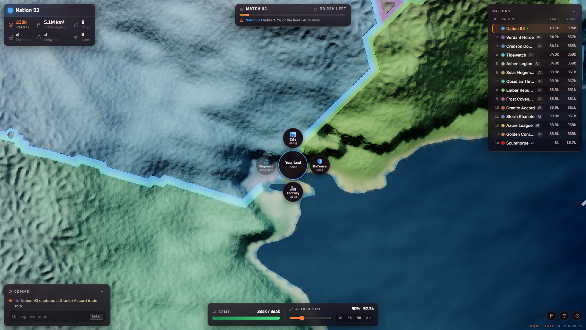 Screenshot 5 for Planet-Fall.io