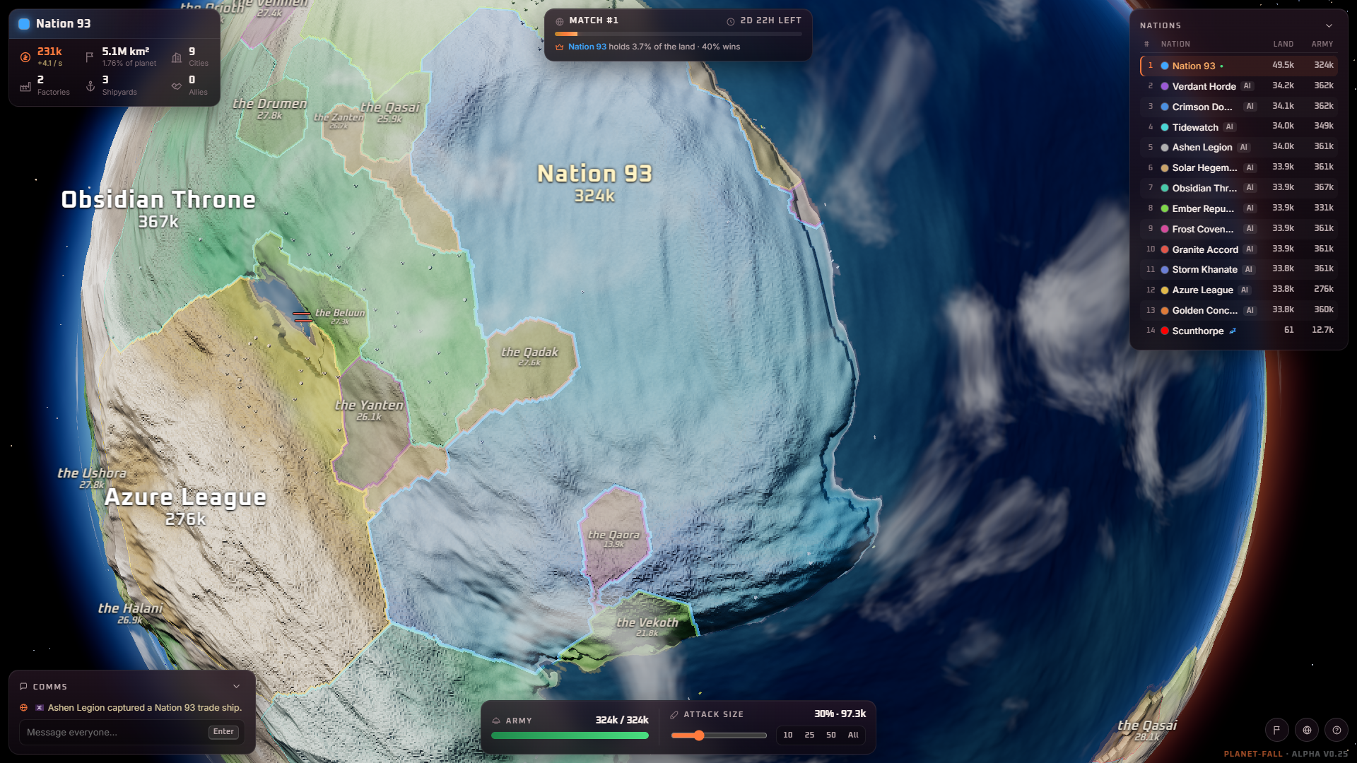 Screenshot 6 for Planet-Fall.io