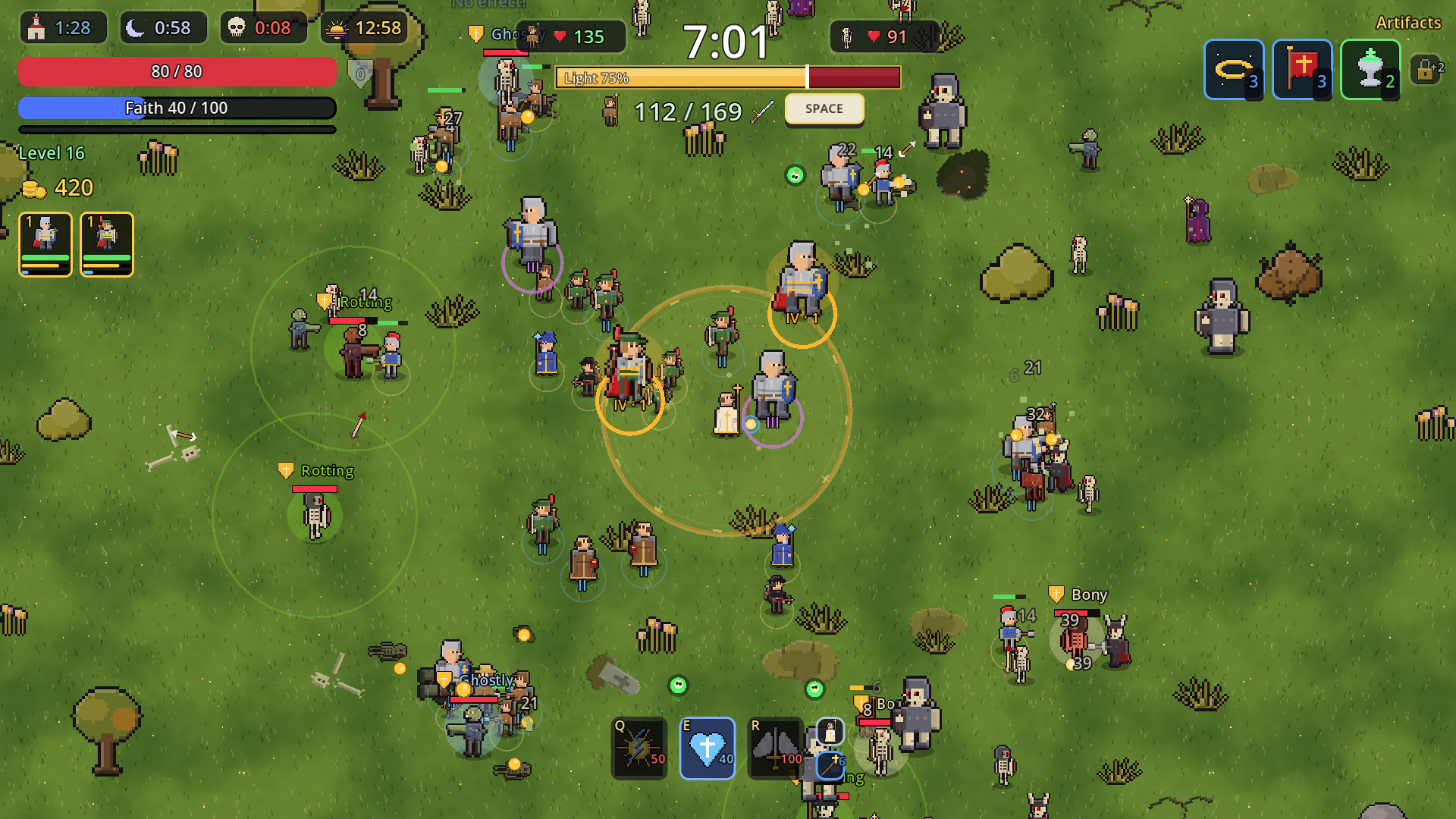 Screenshot 2 for Holy Horde (Demo)