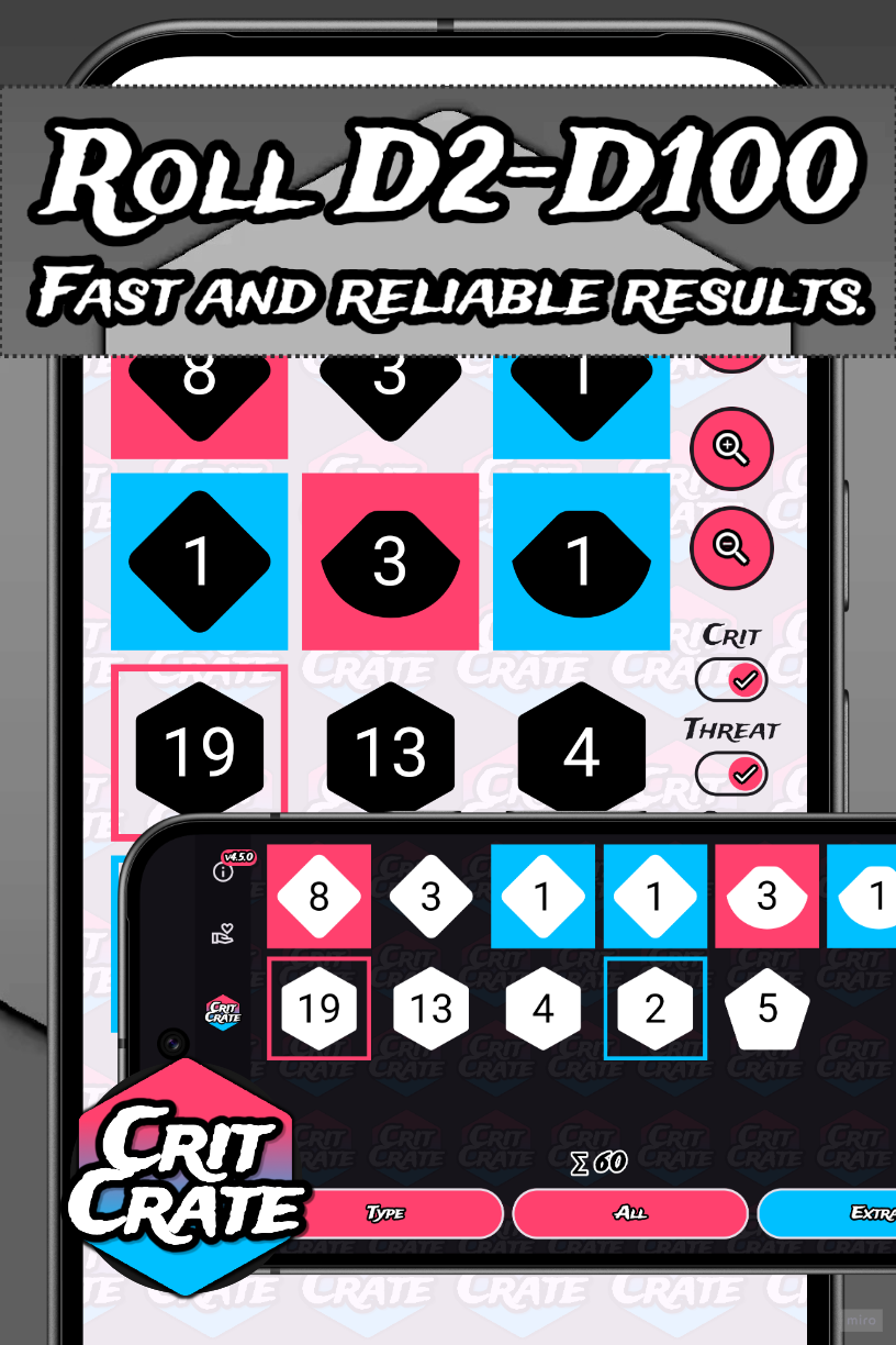 Screenshot 2 for CritCrate: RPG Dice Roller