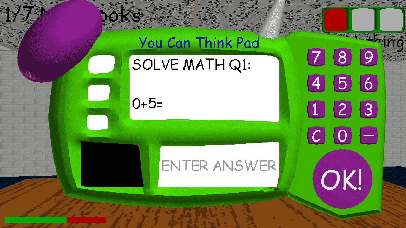 Screenshot 3 for Baldi Helps Himself Remastered