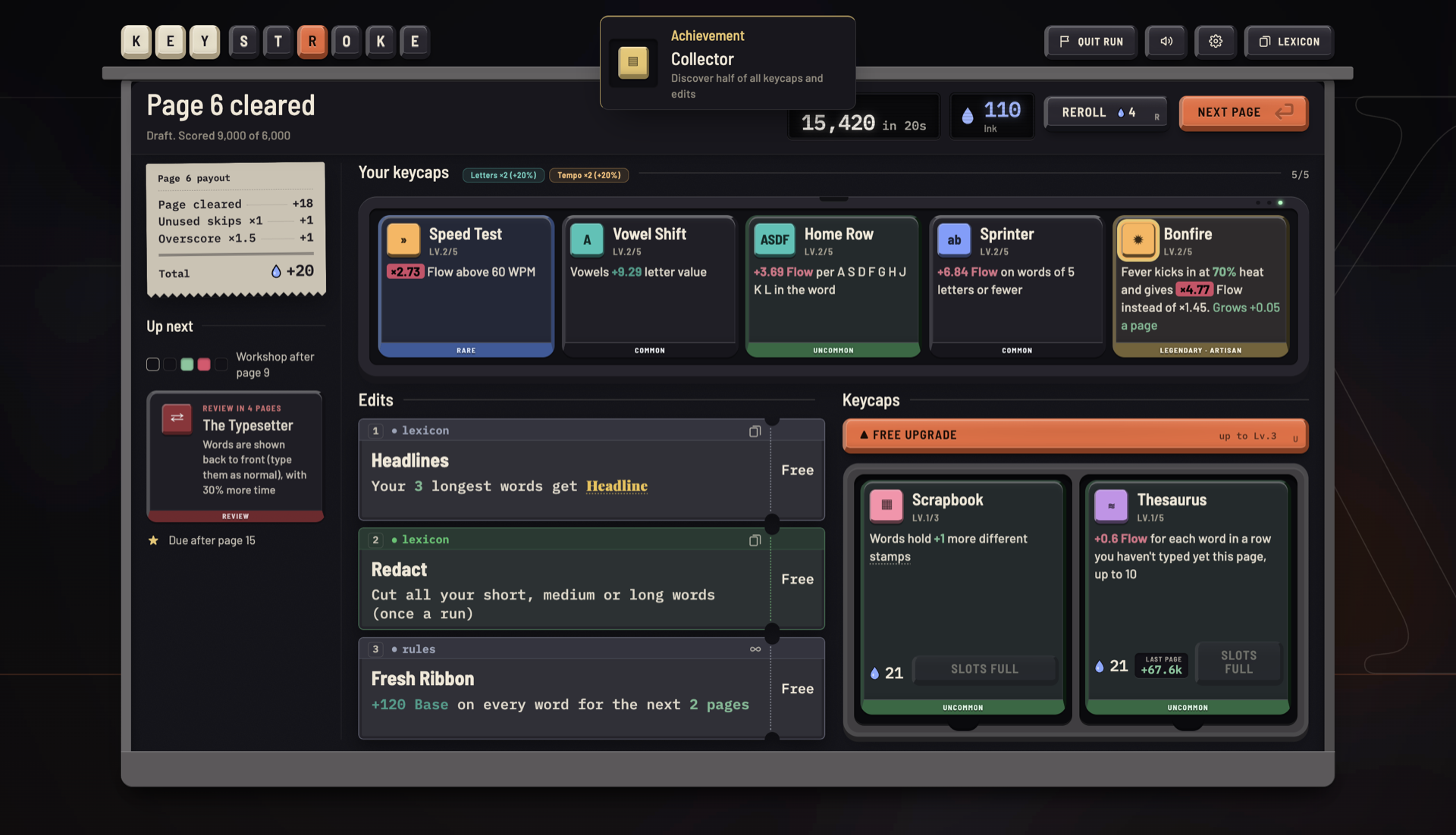 Screenshot 4 for Keystroke