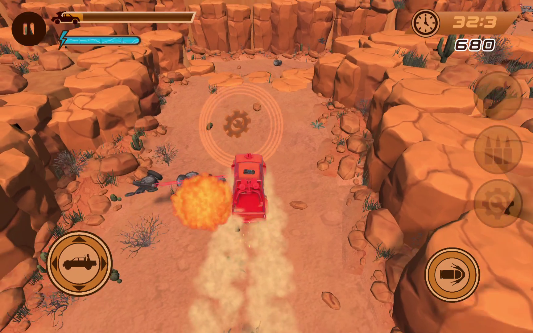Screenshot 4 for Drive'N'Shoot