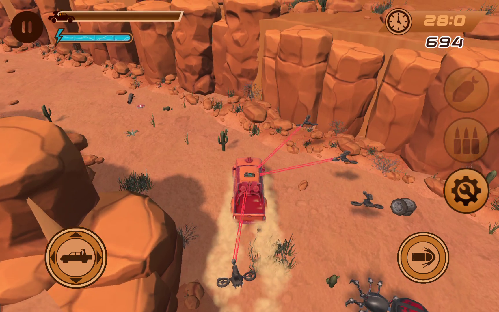 Screenshot 6 for Drive'N'Shoot