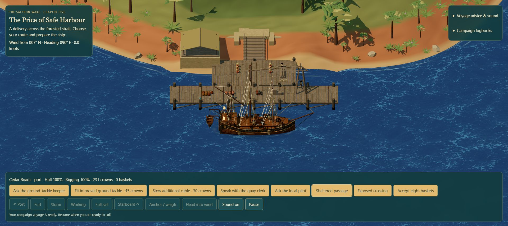 Screenshot 5 for The Saffron Wake