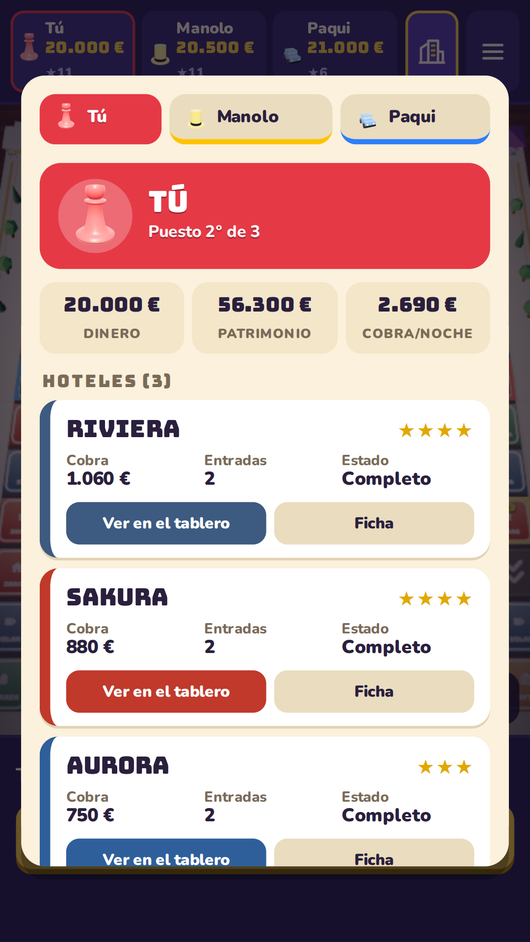Screenshot 2 for Hotel Rivals
