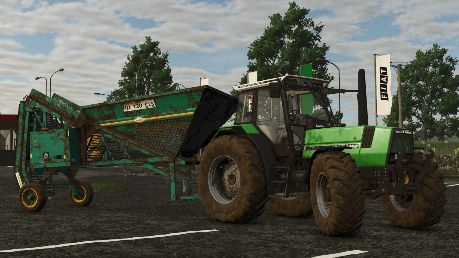 Screenshot 3 for FS25 Armer Salmon 120 Cleaner Loader System