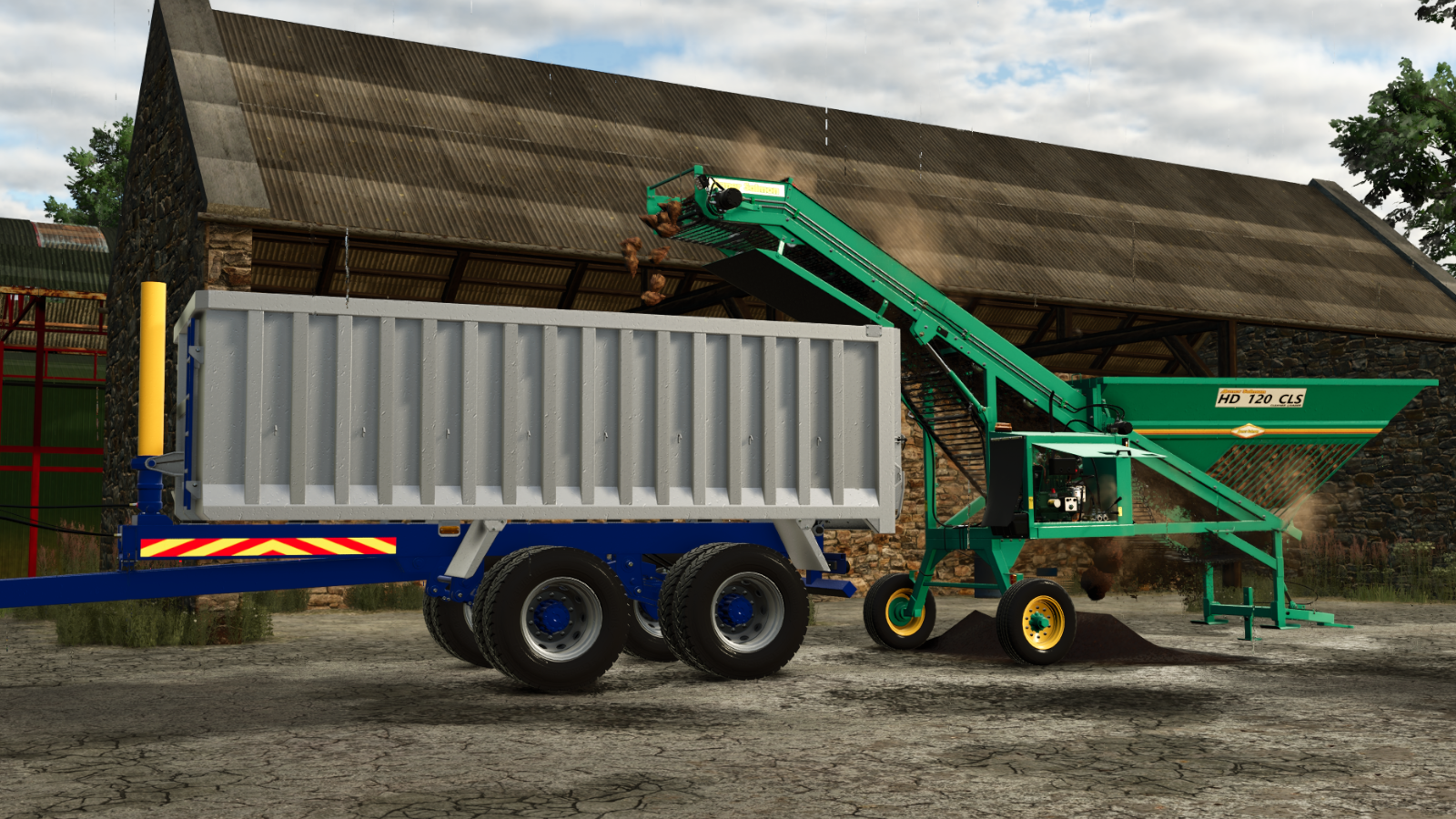 Screenshot 2 for FS25 Armer Salmon 120 Cleaner Loader System