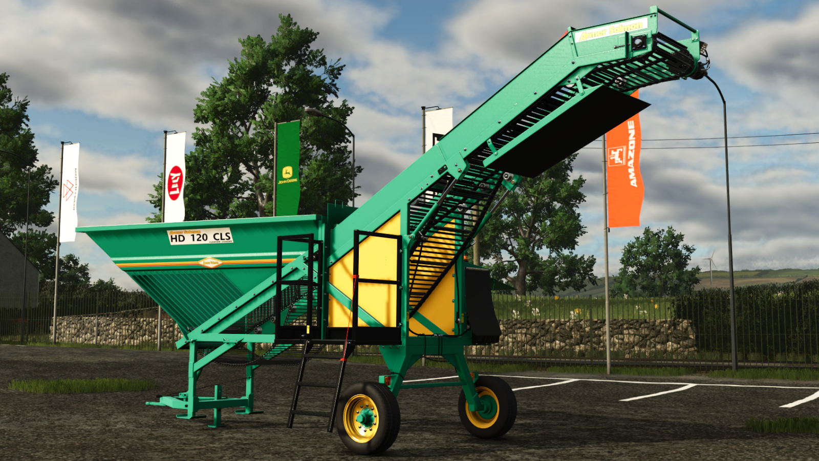 Screenshot 5 for FS25 Armer Salmon 120 Cleaner Loader System