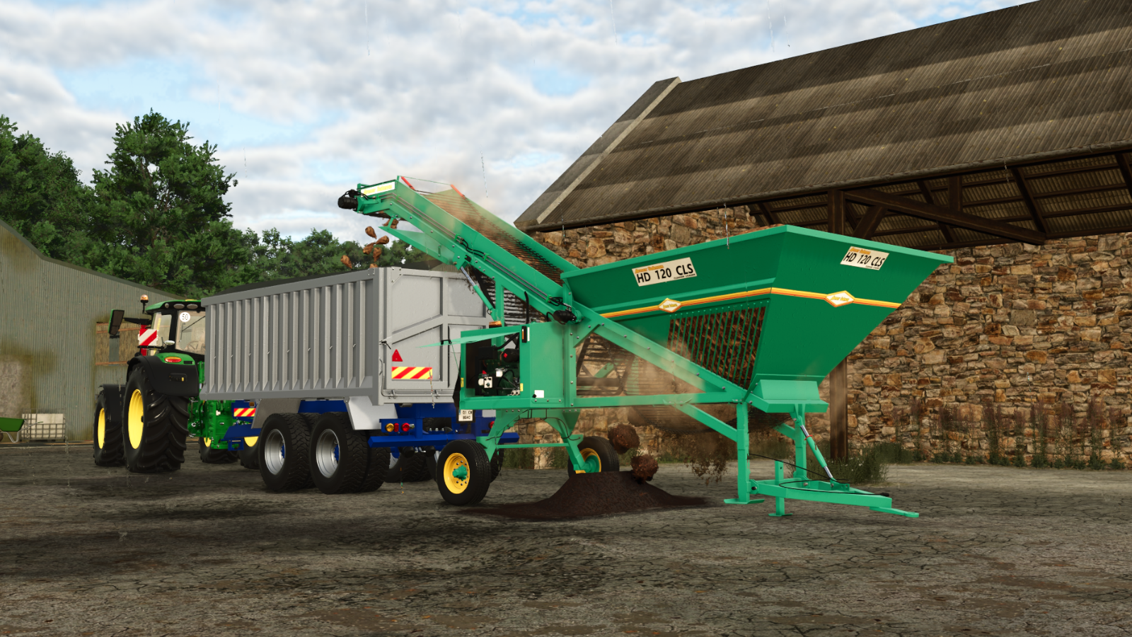 Screenshot 6 for FS25 Armer Salmon 120 Cleaner Loader System