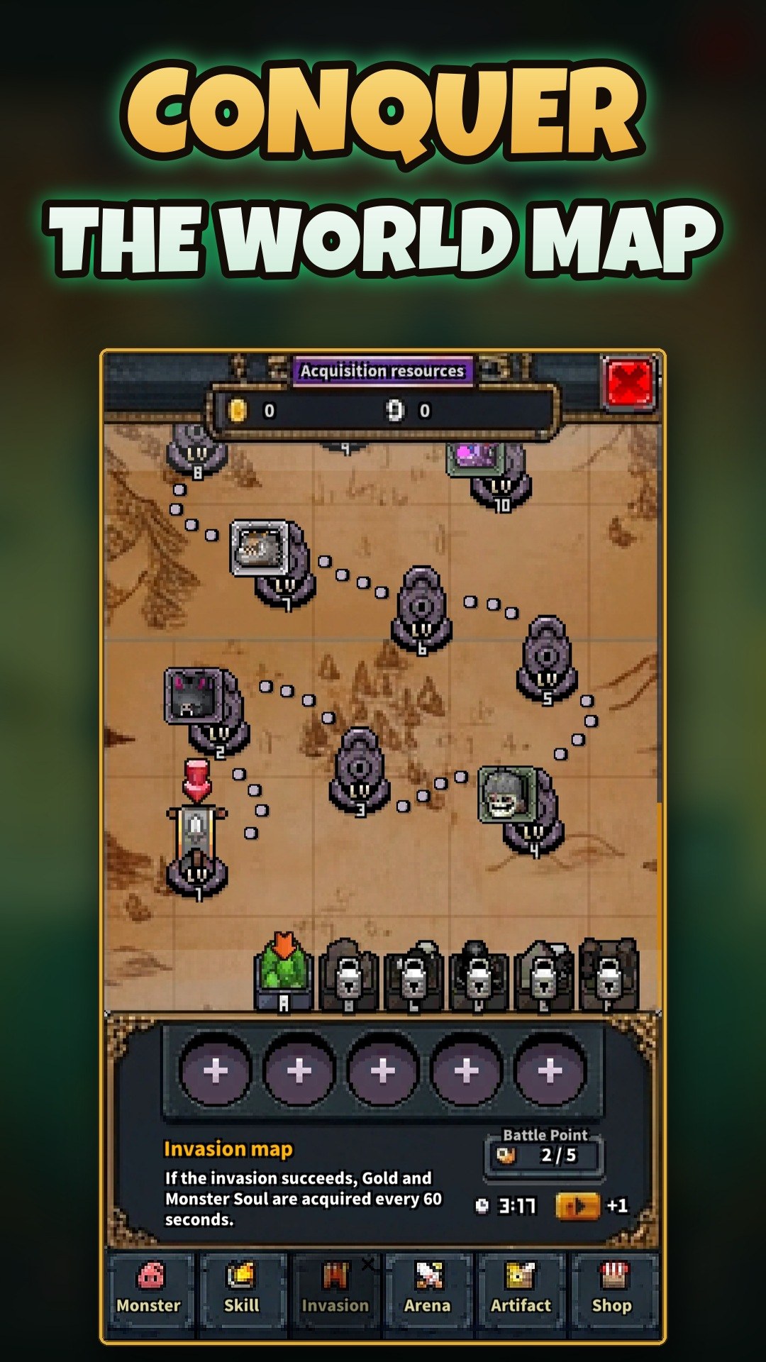 Screenshot 4 for Idle Summoner: Pixel RPG