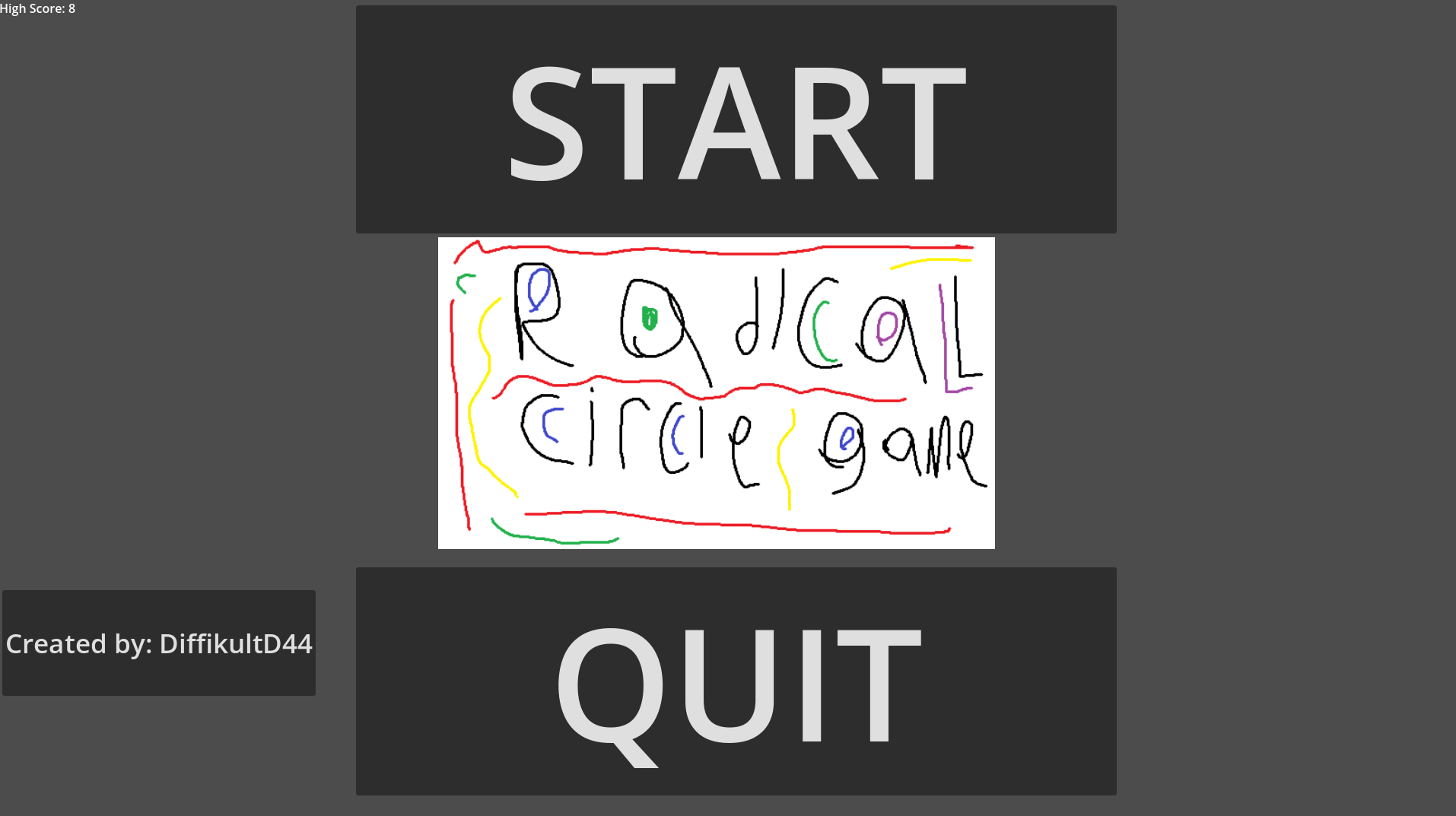 Screenshot 2 for Radical Circle Game