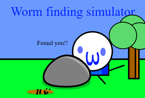Screenshot 5 for Worm Finding Simulator II HTML edition