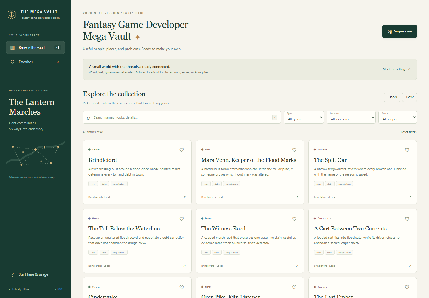 Screenshot 2 for Fantasy Game Developer Mega Vault