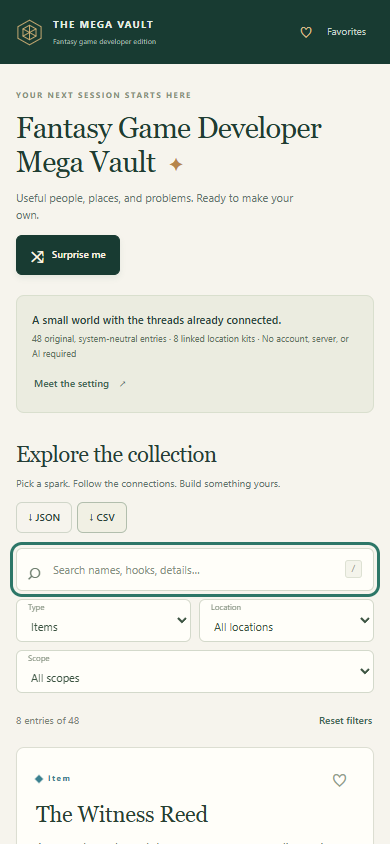 Screenshot 3 for Fantasy Game Developer Mega Vault
