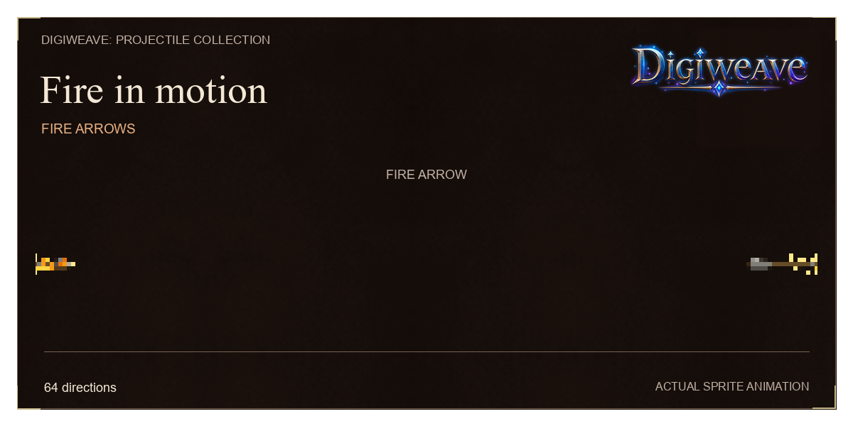 Fire in Motion: animated Fire Arrow