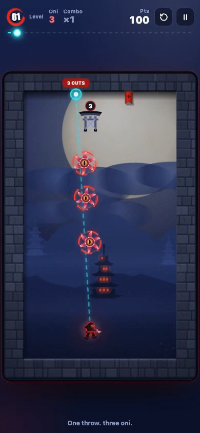 Screenshot 2 for Kunai Dash