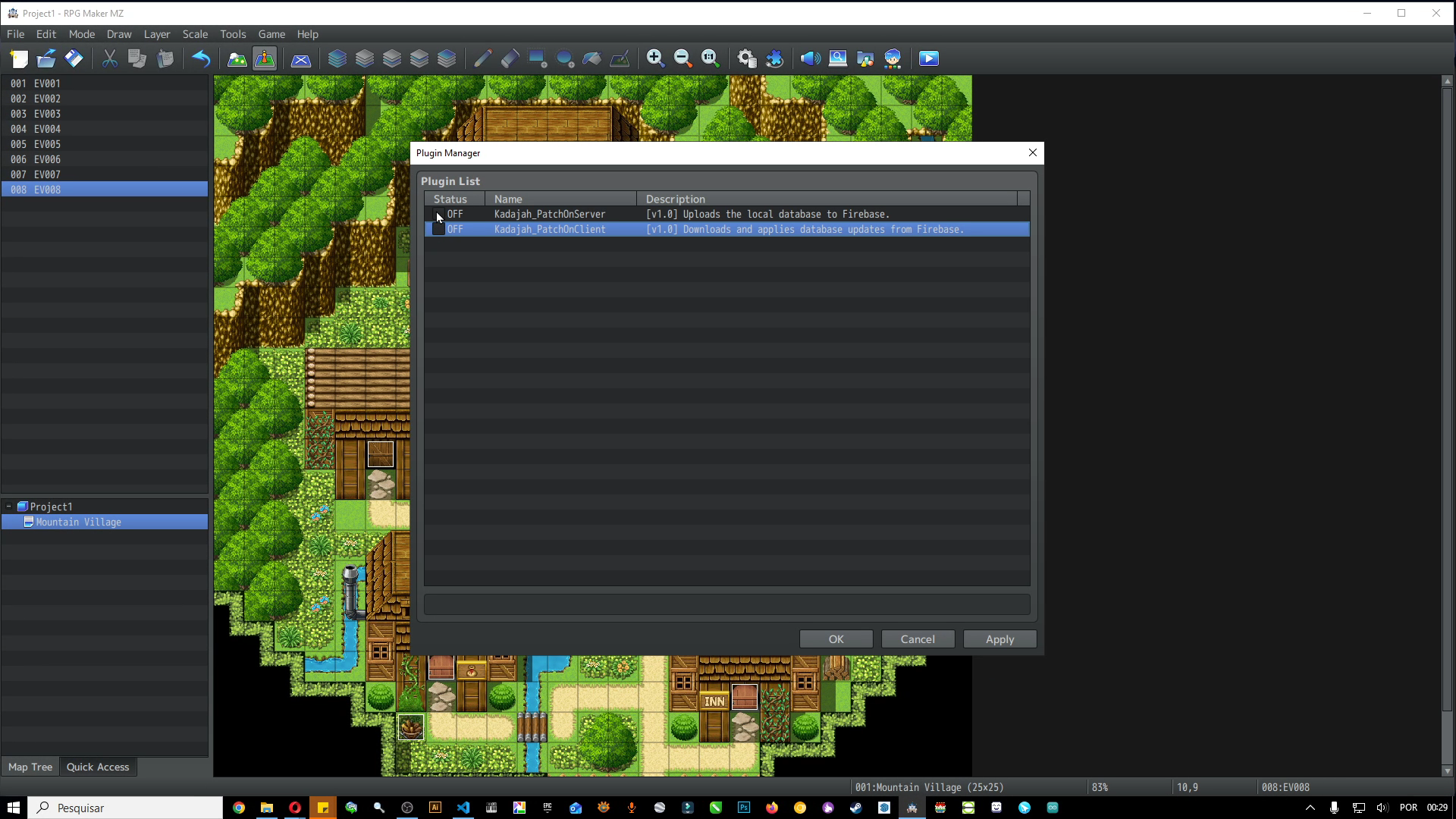 Screenshot 5 for Kadajah's Live Patcher Over-The-Air Database Updates for RPG Maker MV & MZ