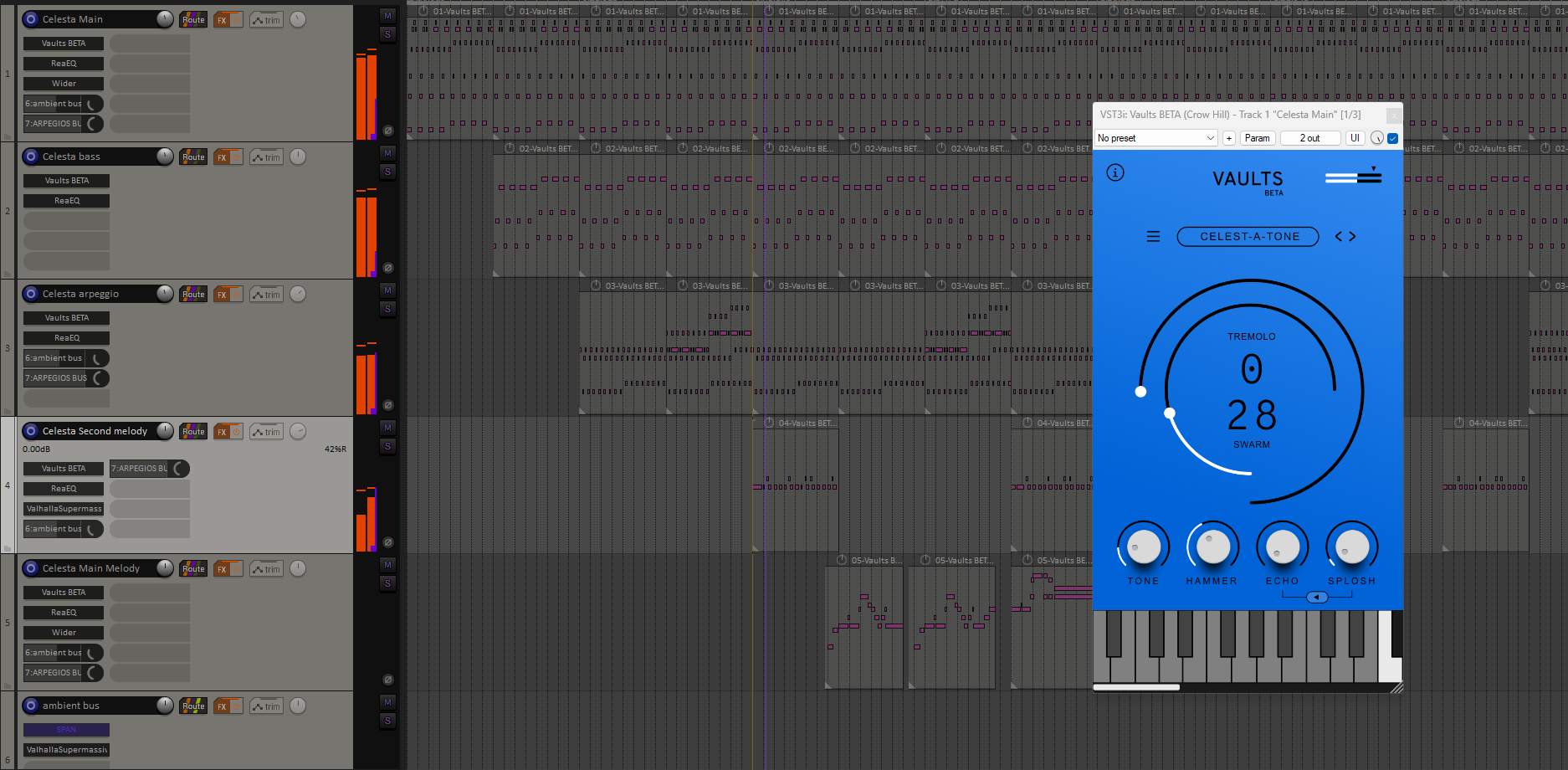 Screenshot 3 for Cinematic Celesta Music for Games - "A Safe Place for Now" (Seamless Loop)