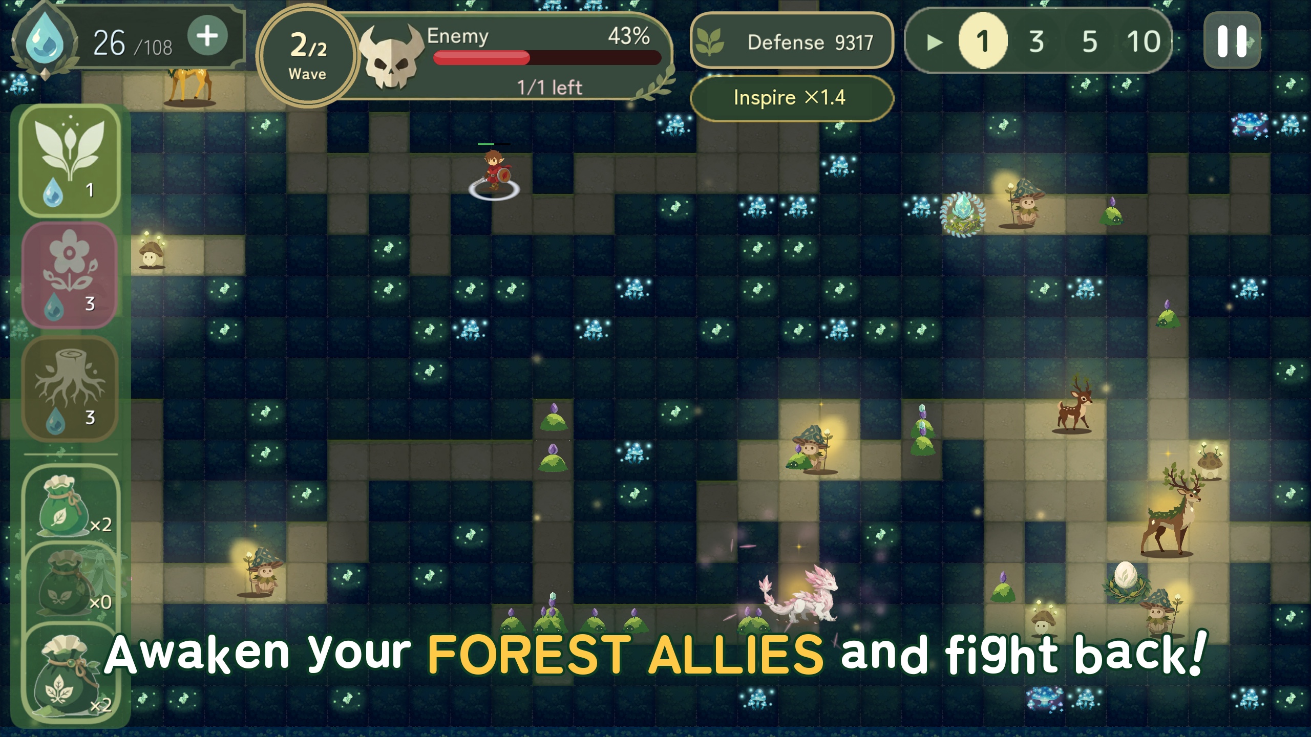 Screenshot 3 for Morifis - Grow and Defend