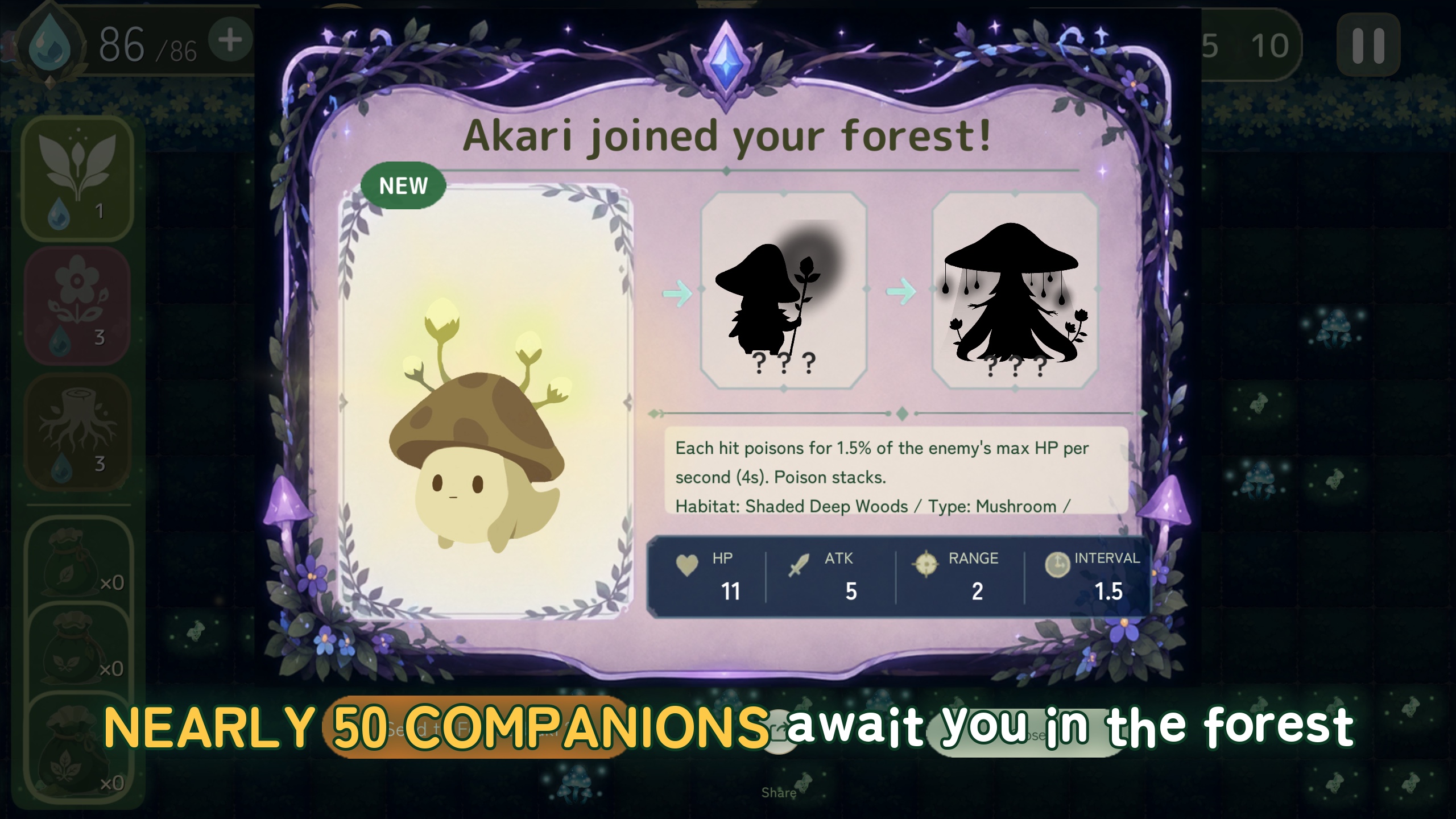 Screenshot 4 for Morifis - Grow and Defend