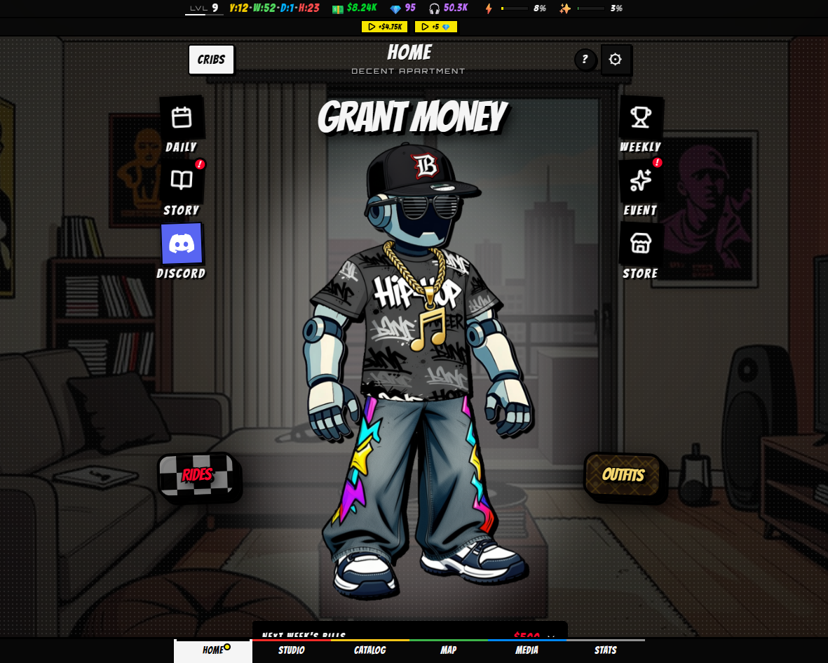 Screenshot 2 for Rap Quest Resurrection