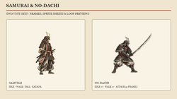 Character set details from the Castle Squads pack
