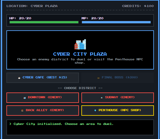 Screenshot 2 for Cyber City- Hero summoner Dx
