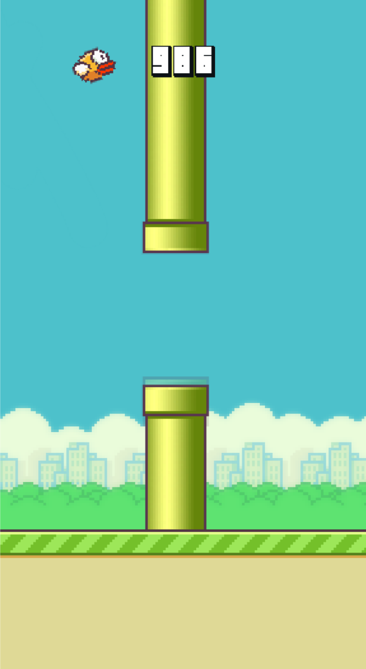 Screenshot 4 for Flappy Bird: The Legendary Ending