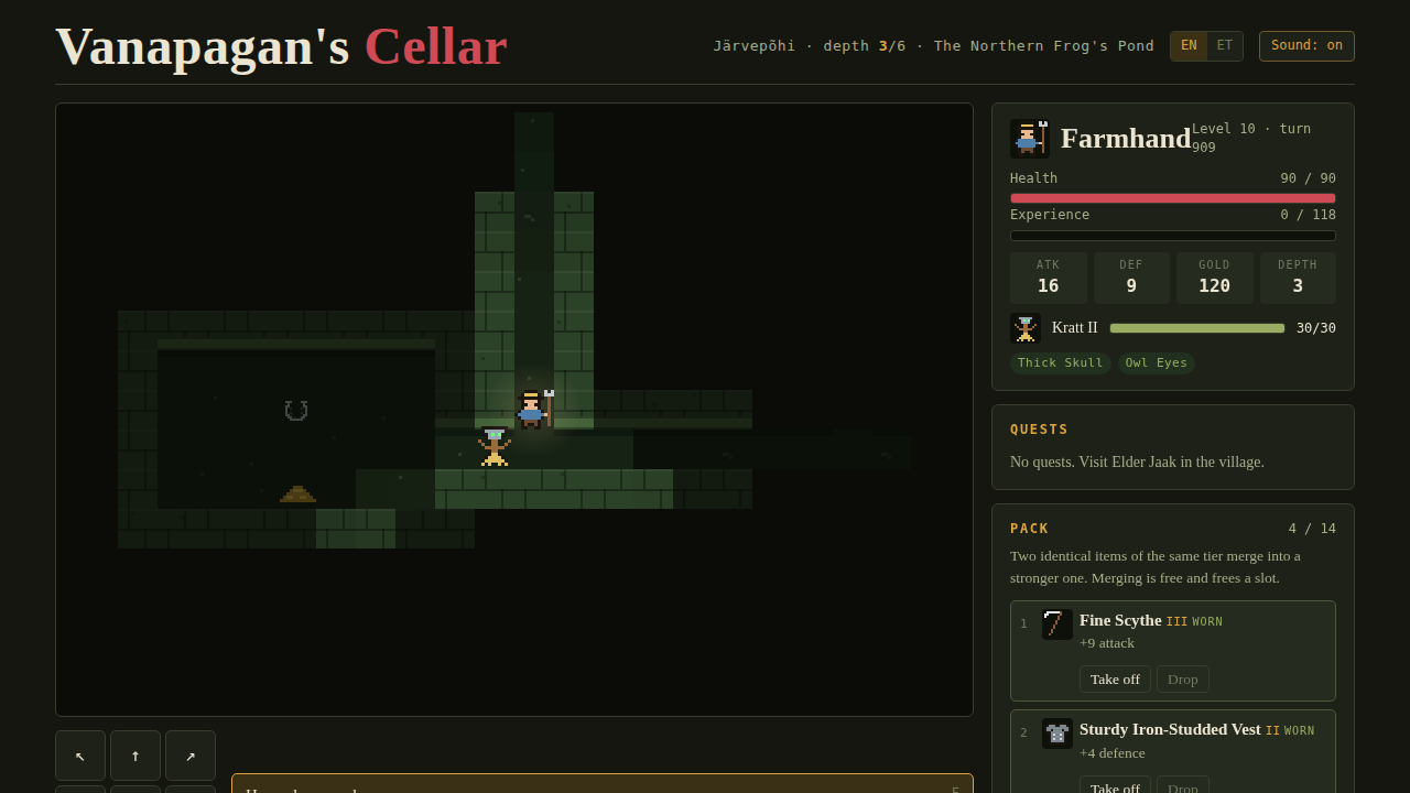 Screenshot 3 for Vanapagan's Cellar