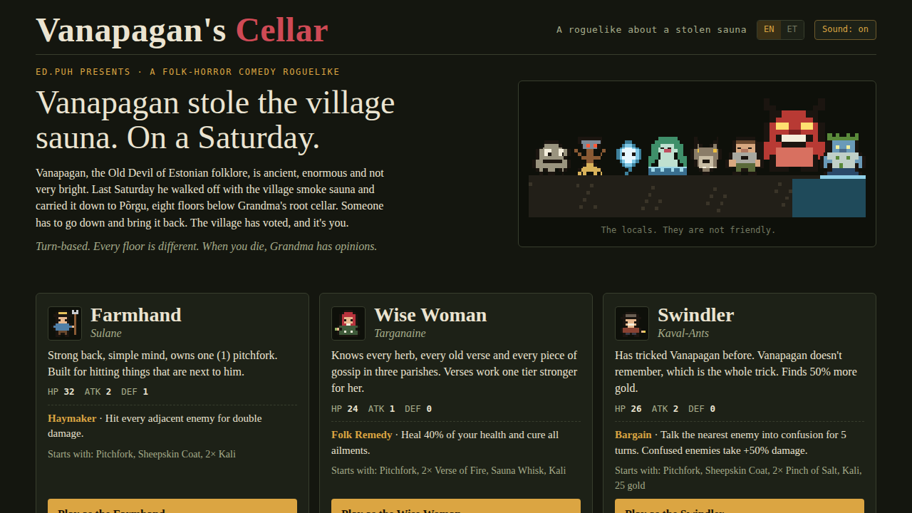 Screenshot 5 for Vanapagan's Cellar