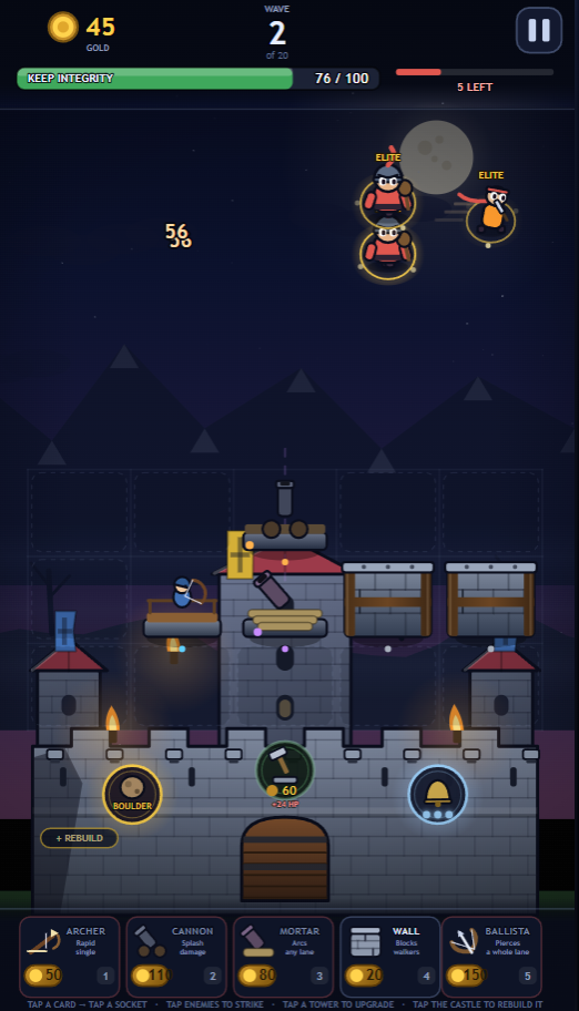 Screenshot 2 for Castefall Siege Of The Keep