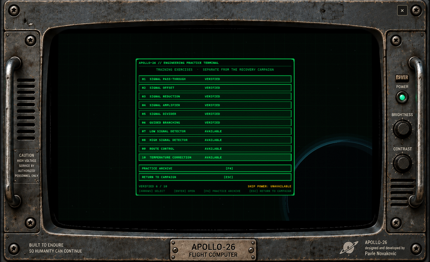 Screenshot 4 for APOLLO-26 — FLIGHT COMPUTER