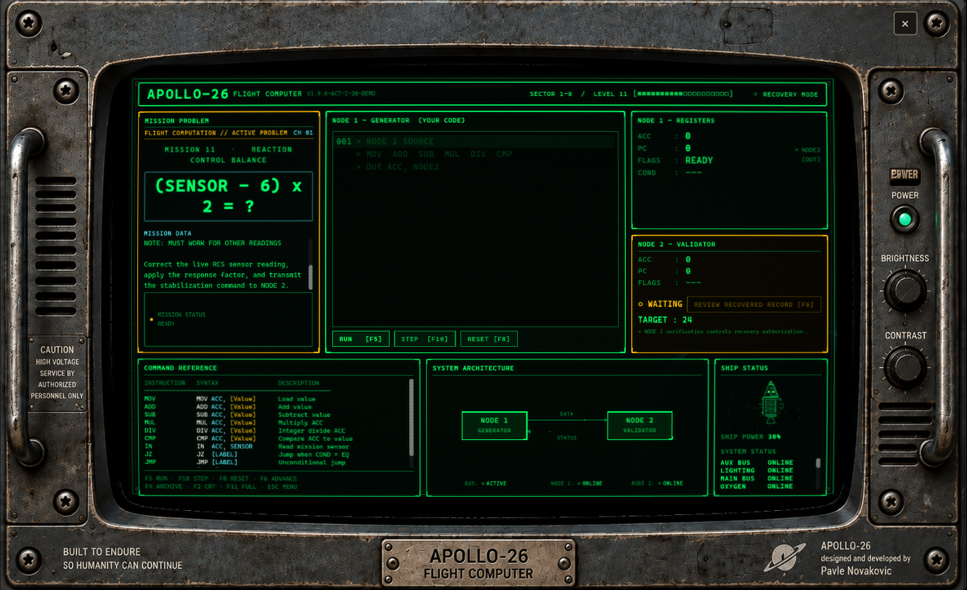 Screenshot 6 for APOLLO-26 — FLIGHT COMPUTER