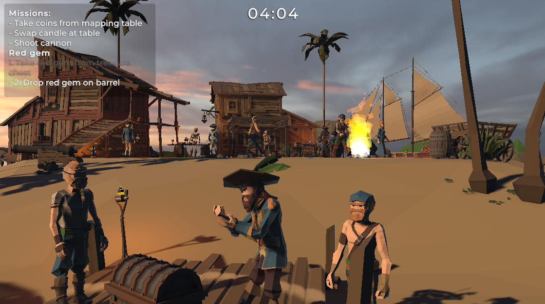 Screenshot 5 for Among the Buccaneers - Play test