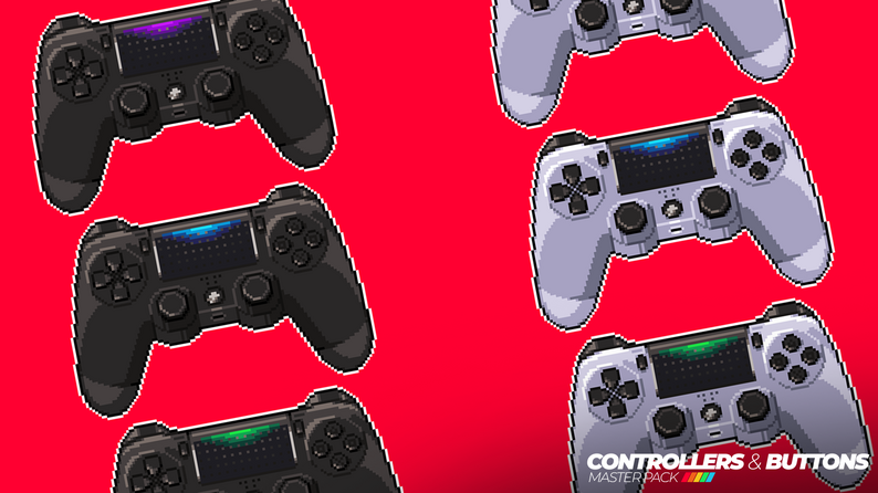 Controllers & Buttons: Master Pack by JustFredrik